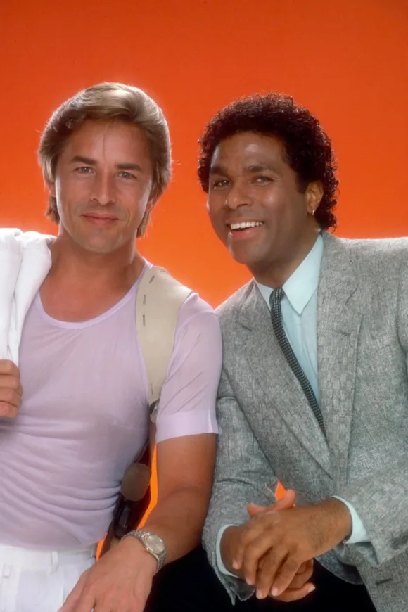 Don Johnson und Philip Michael Thomas