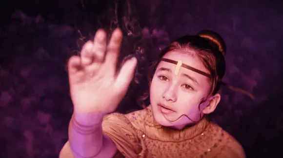 Kaylee Hottle USA. Kaylee Hottle in a scene from (C)Warner Bros. Pictures new film: Godzilla x Kong: The New Empire (202