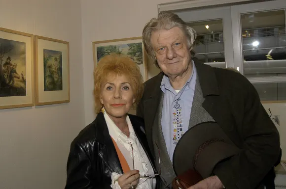 Herbert Bötticher und Schauspielerin Doris Gallert