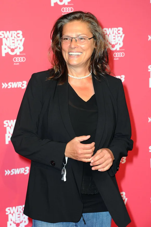 Moderatorin Stefanie Tücking anlässlich des SWR3 New Pop Festival