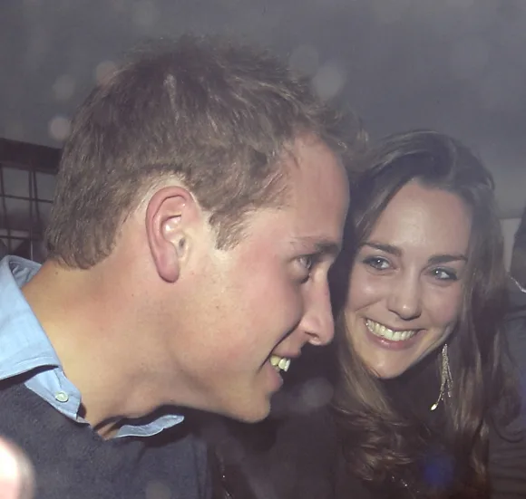 Prinz William und Prinzessin Kate früher