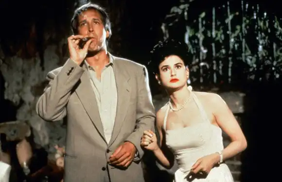 Chevy Chase im Film „Nothing But Trouble"