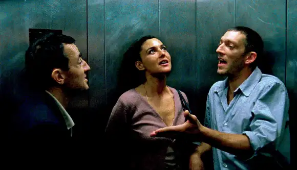 Albert Dupontel, Monica Bellucci und Vincent Cassel im Film „Irreversibel"