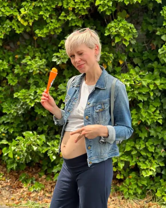 Jasmin Minz ist schwanger