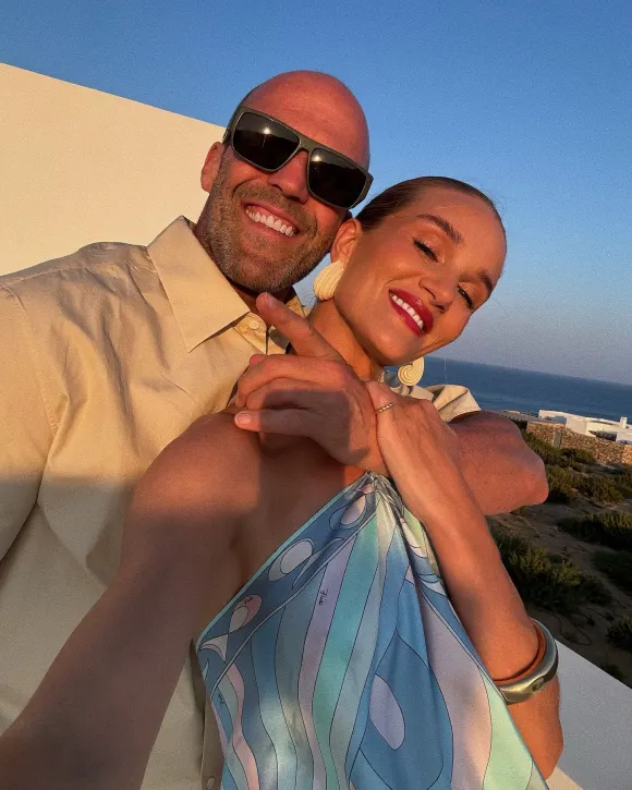 Jason Statham und Rosie Huntington-Whiteley