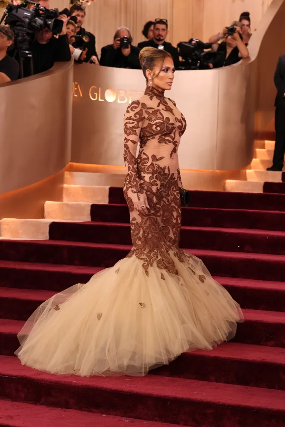 Jennifer Lopez bei den Golden Globe Awards 2026.