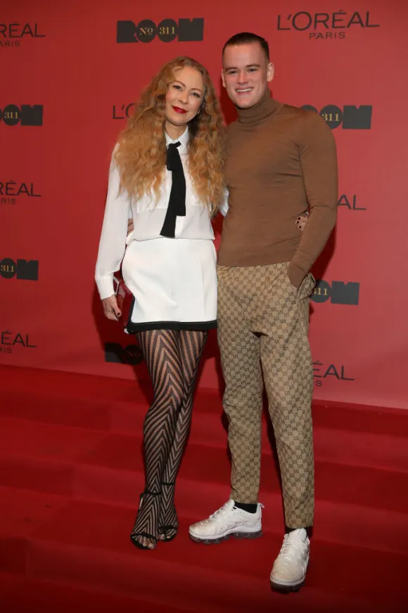 Jenny Elvers mit Sohn Paul