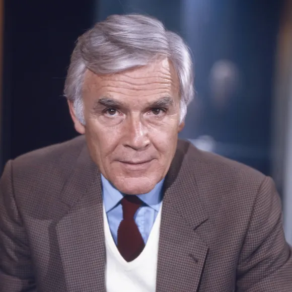 Der deutsche Schauspieler und Entertainer Joachim Fuchsberger Deutschland 1980er Jahre German acto