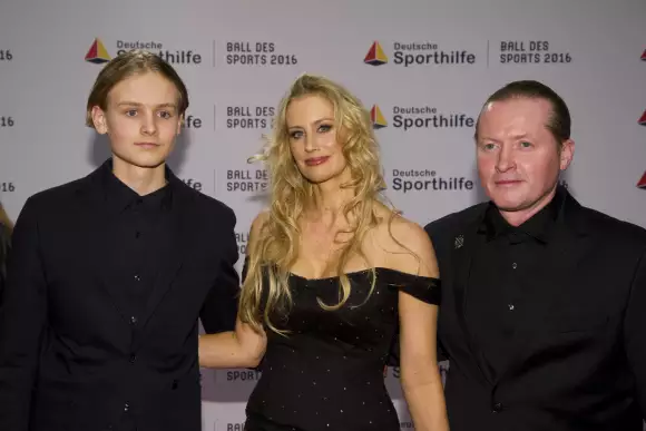 joey kelly kelly family tanja niethen sohn luke ball des sports 2016
