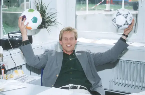 Johannes B. Kerner früher im Jahr 1992