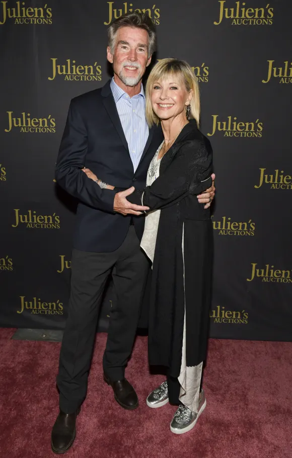 John Easterling und Olivia Newton-John bei der VIP reception for upcoming "Property of Olivia Newton-John Auction Event am 29. Oktober 2019