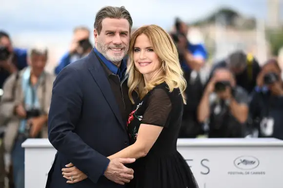 John Travolta und Kelly Preston