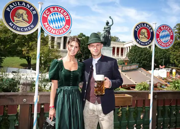 Lina und Joshua Kimmich auf dem Oktoberfest 2026
