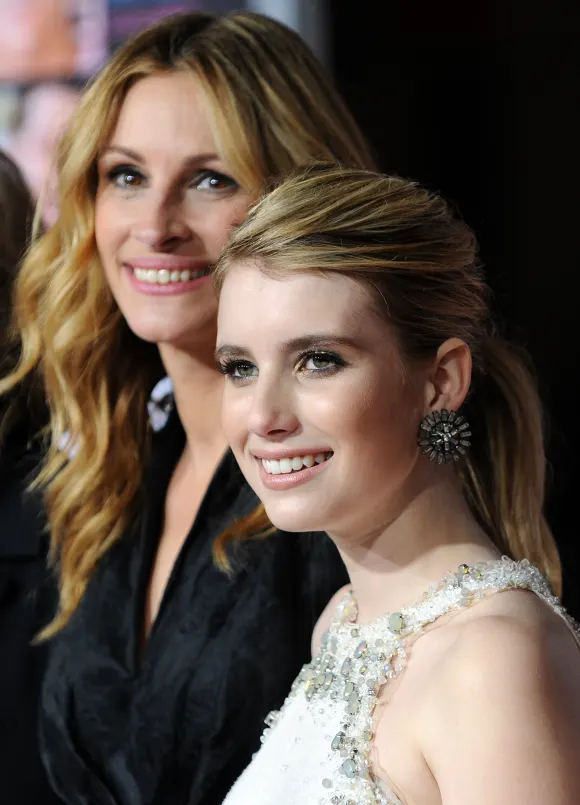 Julia Roberts und Emma Roberts in Los Angeles 2010