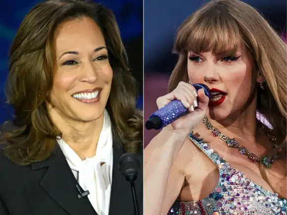 Kamala Harris und Taylor Swift