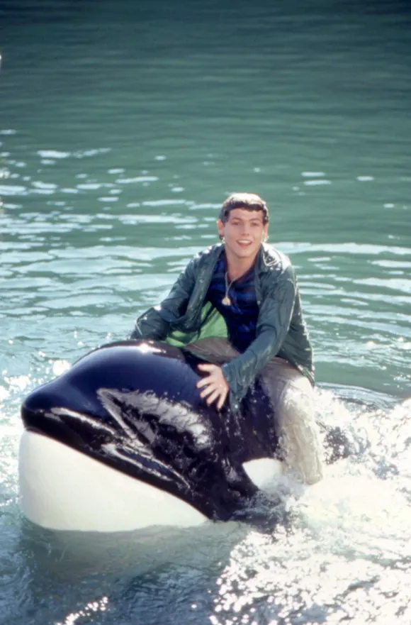 Jason James Richter und Keiko in „Free Willy 3: Die Rettung“