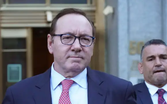 Kevin Spacey nach seinem Freispruch am 20. Oktober 2022
