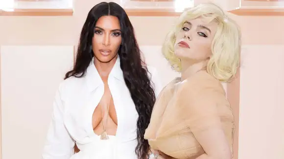 Kim Kardashian und Billie Eilish haben mit Body Shaming zu kämpfen
