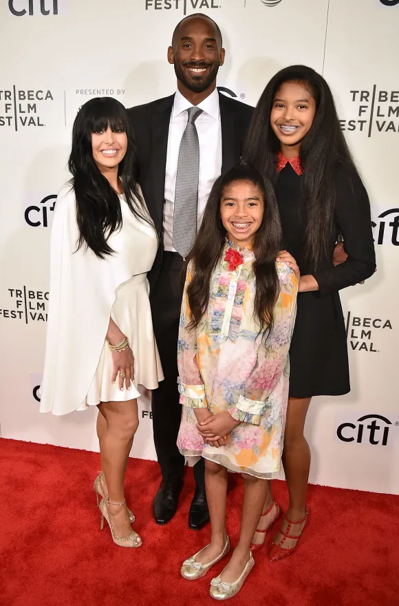 Kobe, Vanessa, Natalia und Gianna Bryant