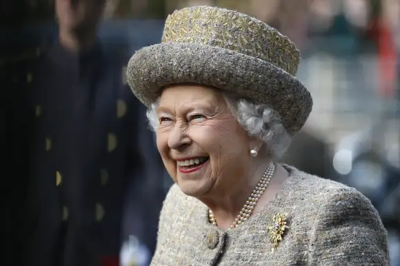 Königin Elisabeth II. lacht zu Lebzeiten