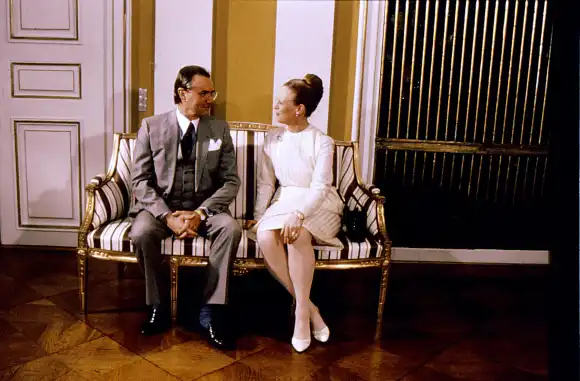 Prinz Henrik und Königin Margrethe 1990