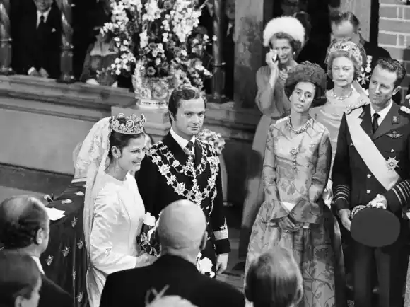 königin silvia könig carl gustaf schweden hochzeit