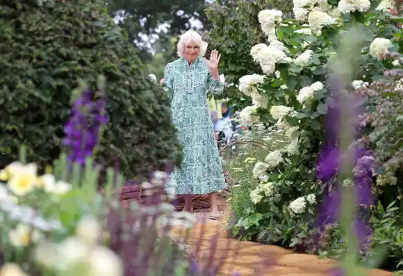 King Charles III And Queen Camilla Attend The RHS Sandringham Flower Show