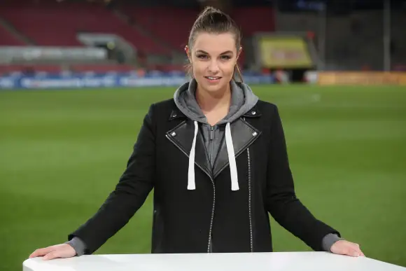 Laura Wontorra im Jahr 2014