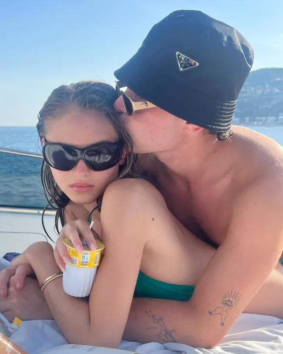 Leni Klum und ihr Freund Aris Rachevsky