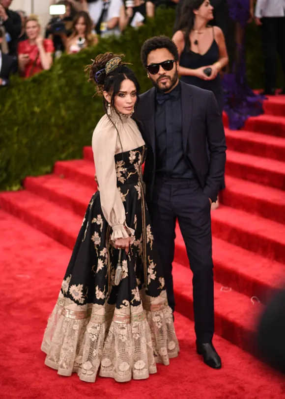 Lisa Bonet und Lenny Kravitz bei einer Benefizgala des Costume Institute