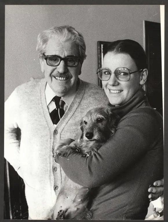 Willy Millowitsch und Mariele Millowitsch im Jahr 1977