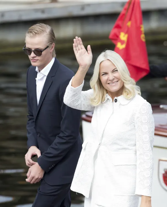 Marius Borg Høiby und Mette-Marit