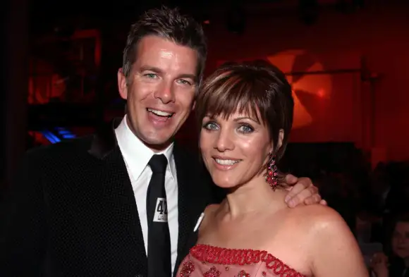 Markus Lanz und Birgit Schrowange im Jahr 2005, als sie noch zusammen waren