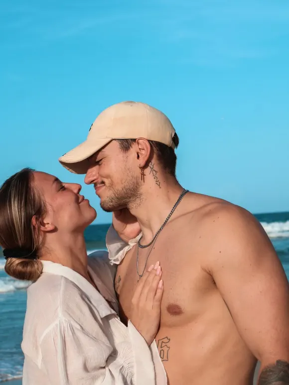 Melina Hoch und Max Bornmann erwarten ihr erstes gemeinsames Kind