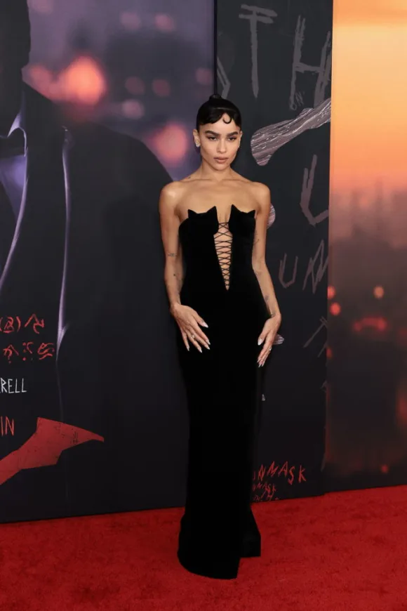 Zoë Kravitz bei der "The Batman"-Weltpremiere