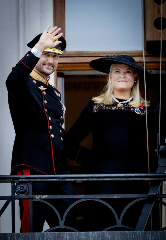 Königin Mette-Marit bei der Beerdigung von König Harald im September 2026