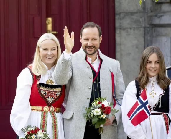 Die norwegische Königsfamilie am Nationalfeiertag 2019