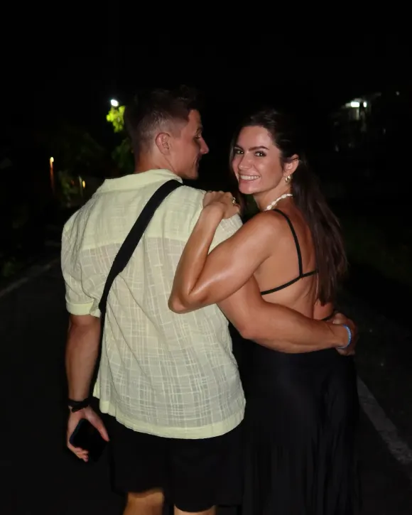 Michèle de Roos und Chris Krömer sind ein Paar