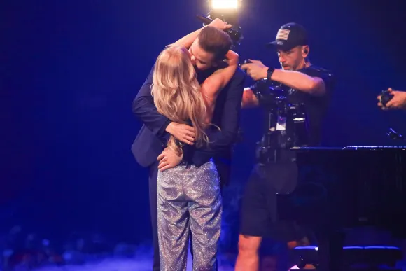 Michelle und Eric Philippi beim "Schlagerbooom" 2024