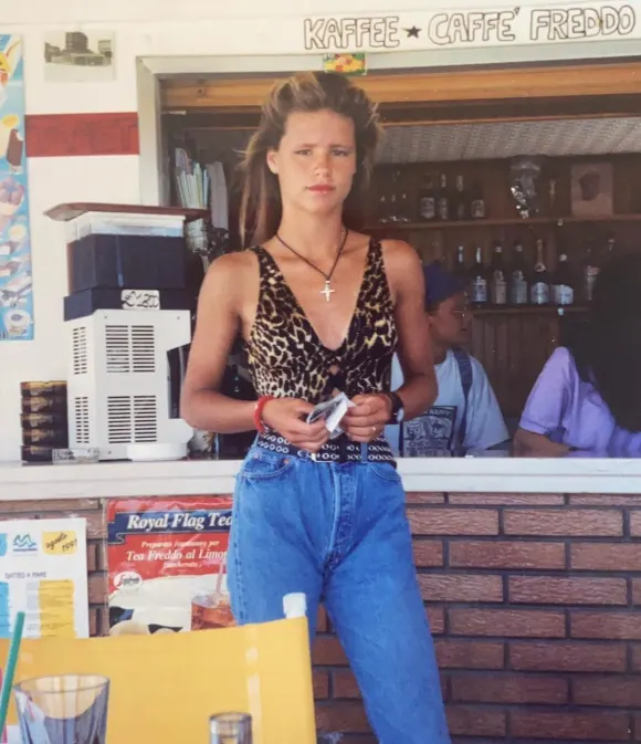 Michelle Hunziker postet auf Instagram ein Throwback-Bild von sich mit 13