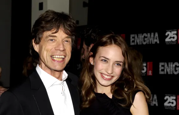 Mick Jagger und Elizabeth Jagger