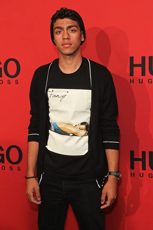 Noah Becker bei der Mercedes-Benz Fashion Week Berlin Autumn/Winter 2012