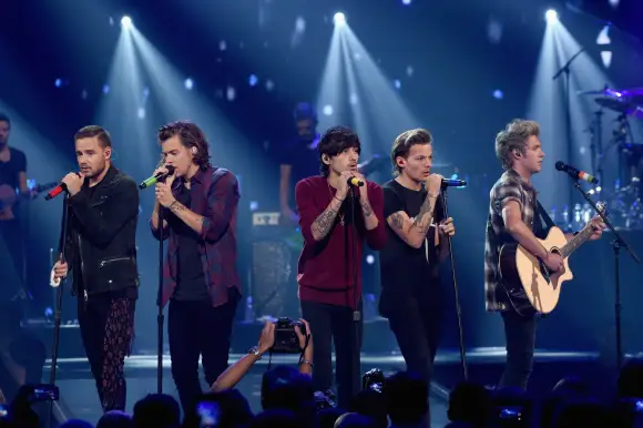 One Direction bei einem Live-Auftritt in Las Vegas im Jahr 2014