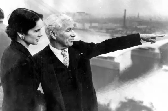 Oona O'Neill und Charlie Chaplin