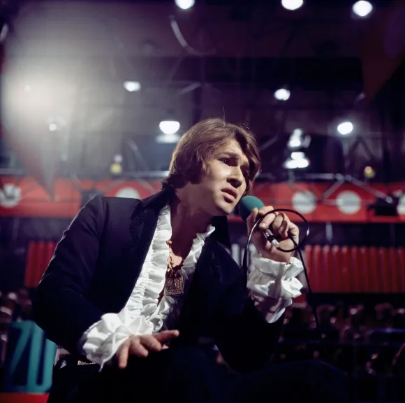 Peter Maffay bei der „ZDF-Hitparade“ am 19. Dezember 1970