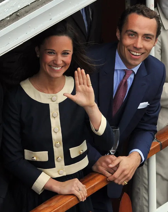Pippa Middleton und James Middleton im Jahr 2012.