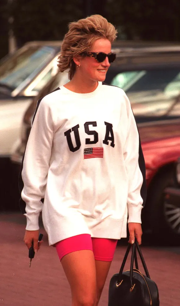 Prinzessin Diana im sportlichen Outfit 1997