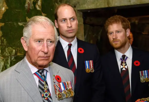 Prinz Charles, Prinz William, Prinz Harry