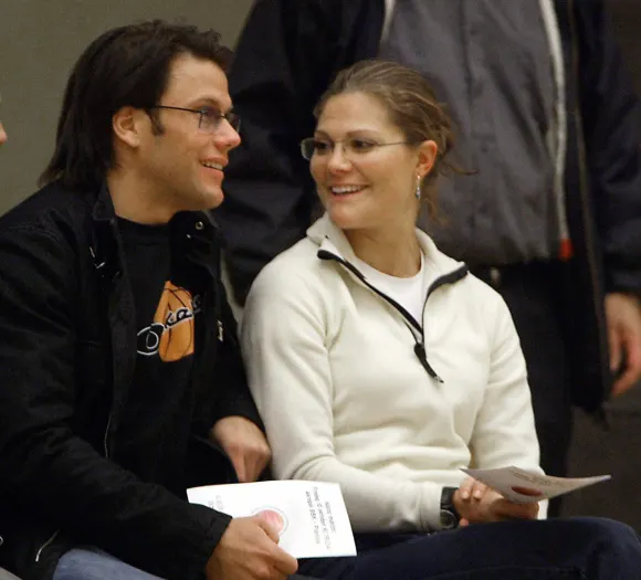Prinz Daniel und Prinzessin Victoria im Jahr 2003