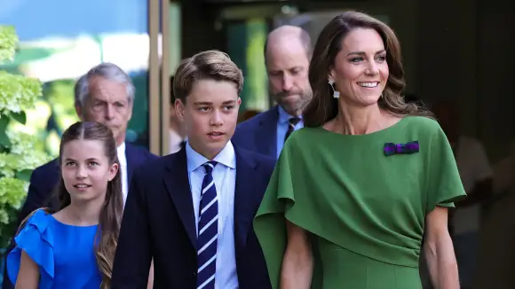 prinzessin charlotte prinz george prinz william prinzessin kate wimbledon familie